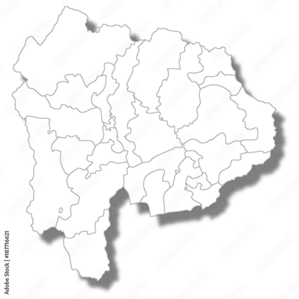 山梨 地図 白 アイコン 山梨 地図 白 アイコン