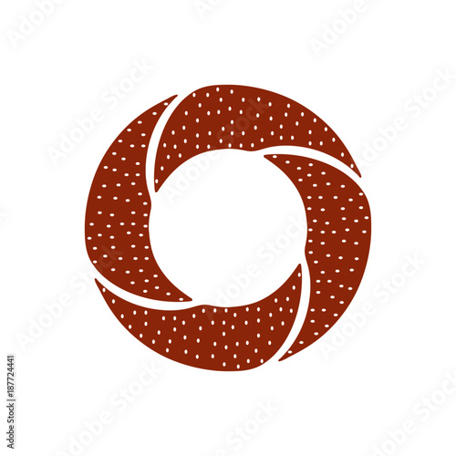 Turkish bagel icon