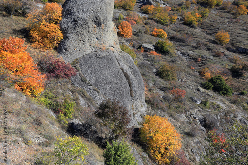 mount demerdzhi in the crimea photo