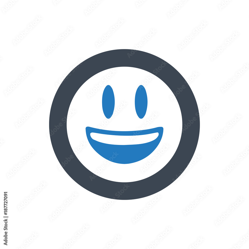 Fototapeta premium Smiley Emoji Icon