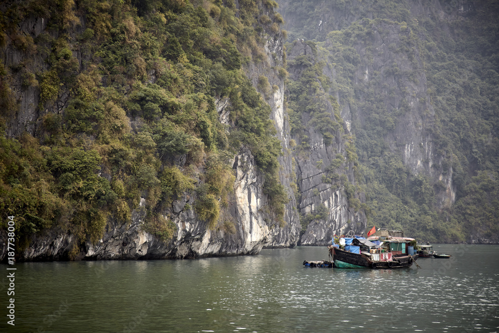 See beautiful nature on a boattrip along a rocky coast See beautiful nature on a boattrip along a rocky coast