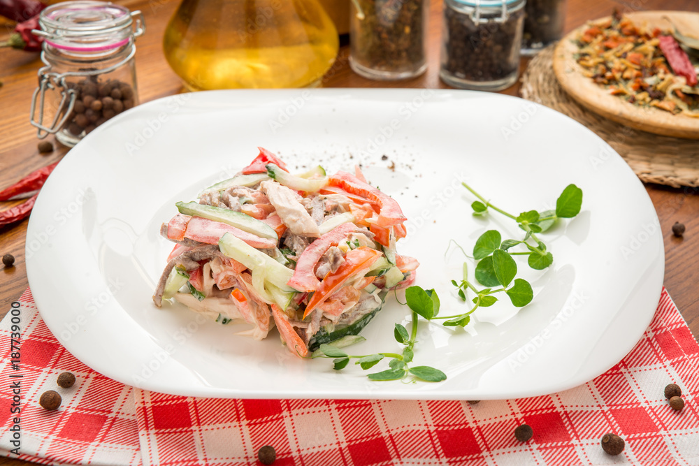 Fresh healthy Classic Caesar salad Fresh healthy Classic Caesar salad