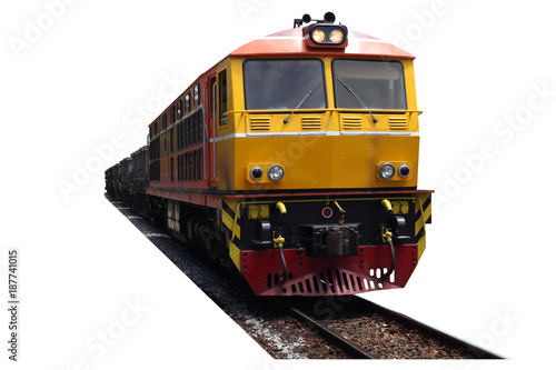 Transportation logistics concept, train , railway