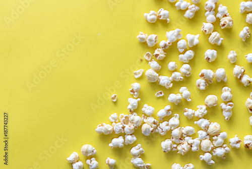 popcorn texture. Caramel Popcorn.