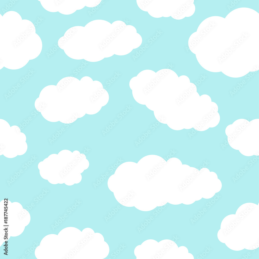Sky. Clouds. Blue. Background. Bright. Good weather. For your design.