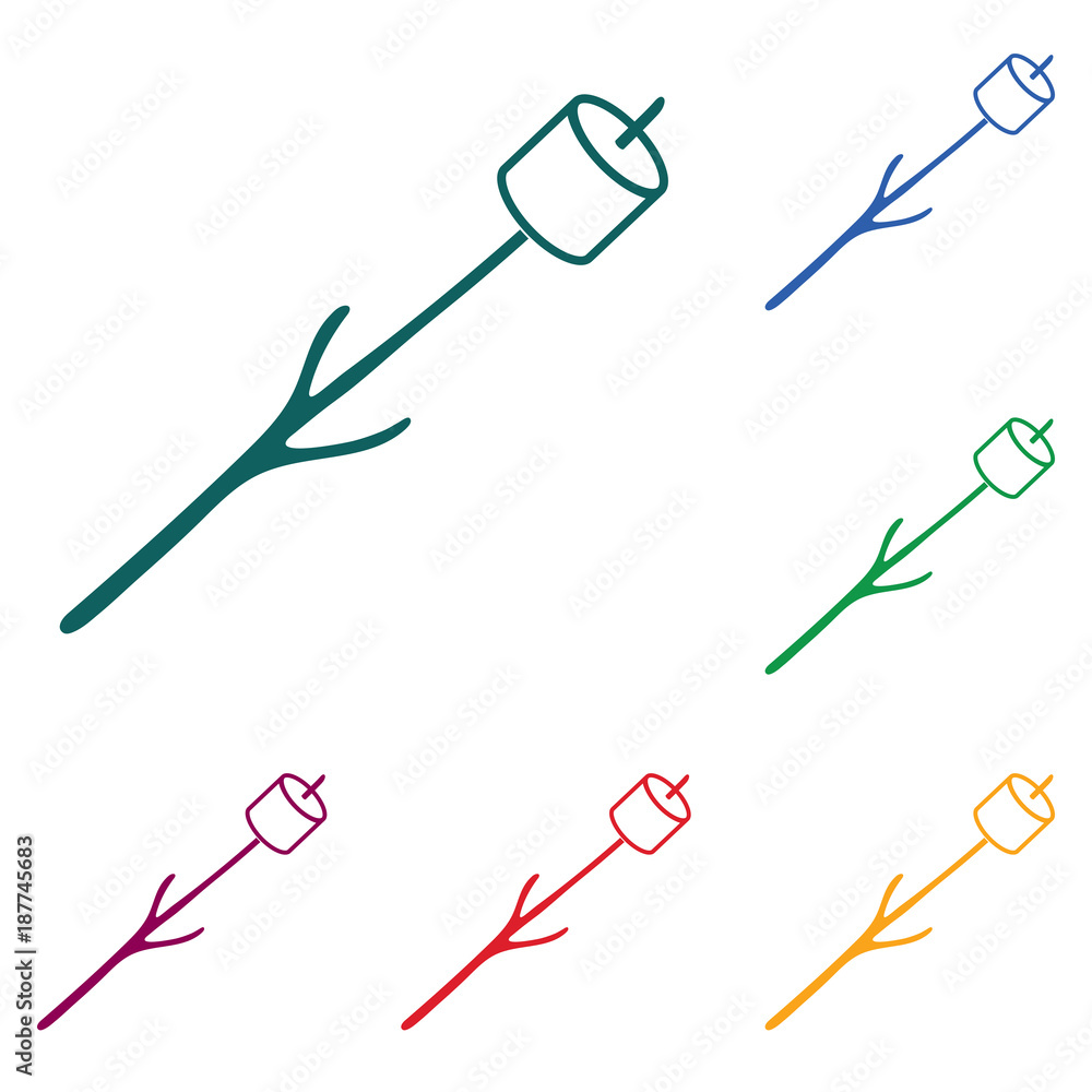 Zephyr on skewer icon Zephyr on skewer icon