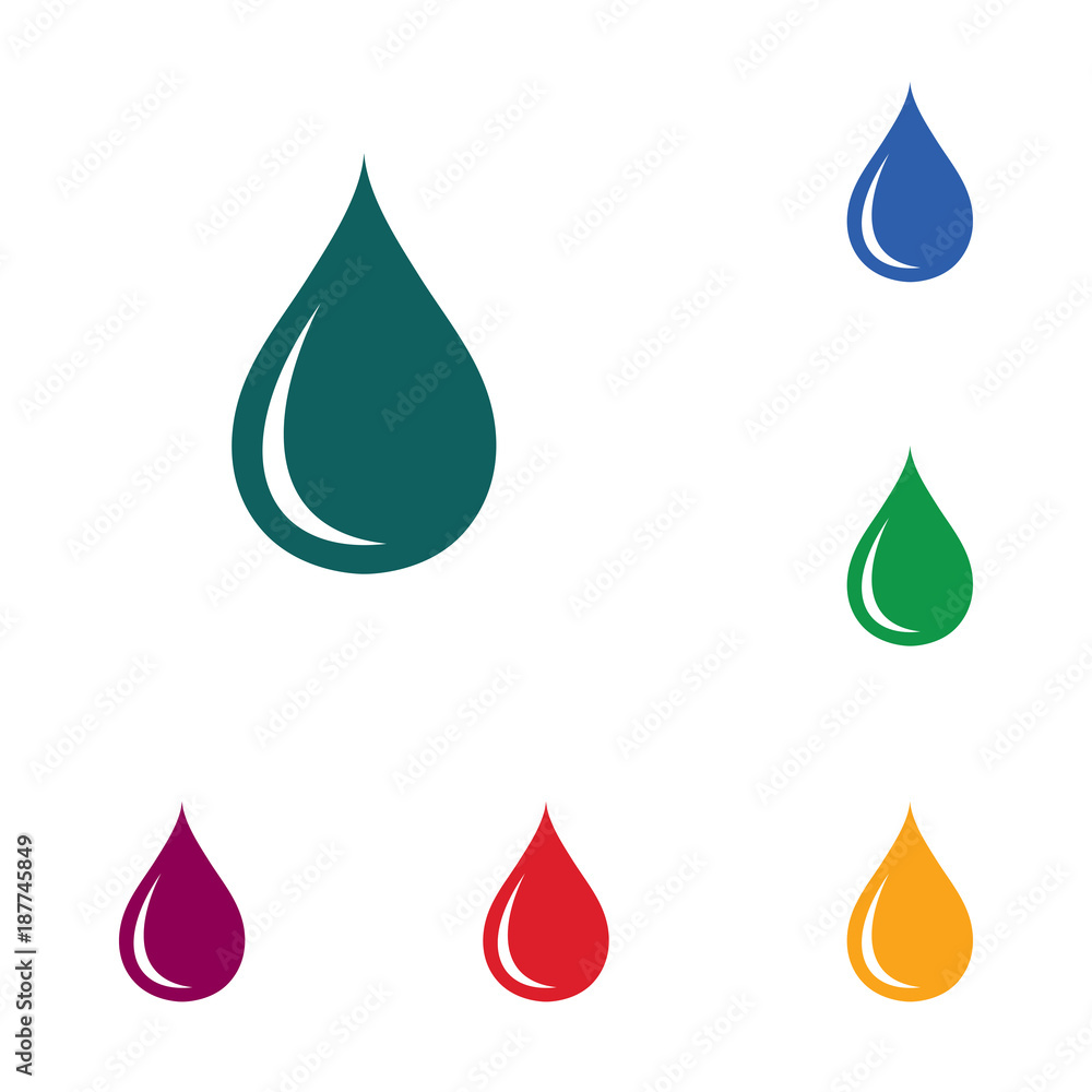 Water drop icon Water drop icon