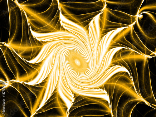 Fractal. Abstract wallpaper. Abstract fractal. Fractal art background for creative design. Decoration for wallpaper desktop, poster, cover booklet. Psychedelic. Print for clothes, t-shirt.