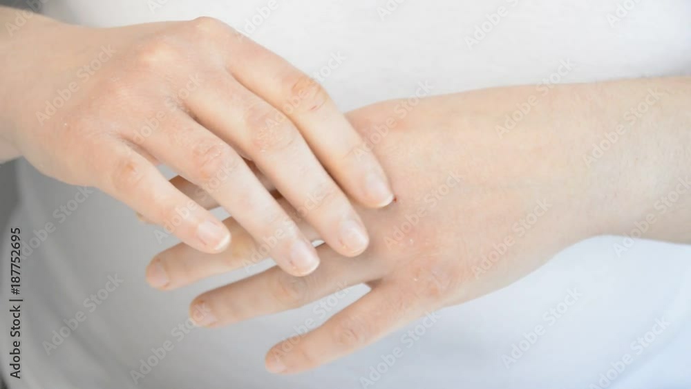 checking the hand checking the hand
