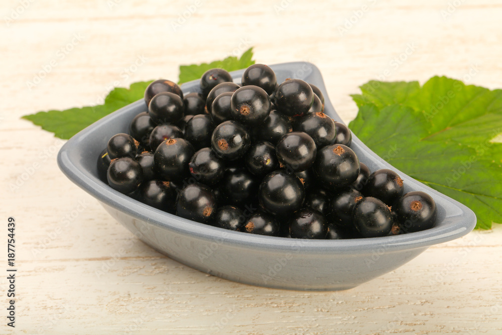 Ripe black currants Ripe black currants