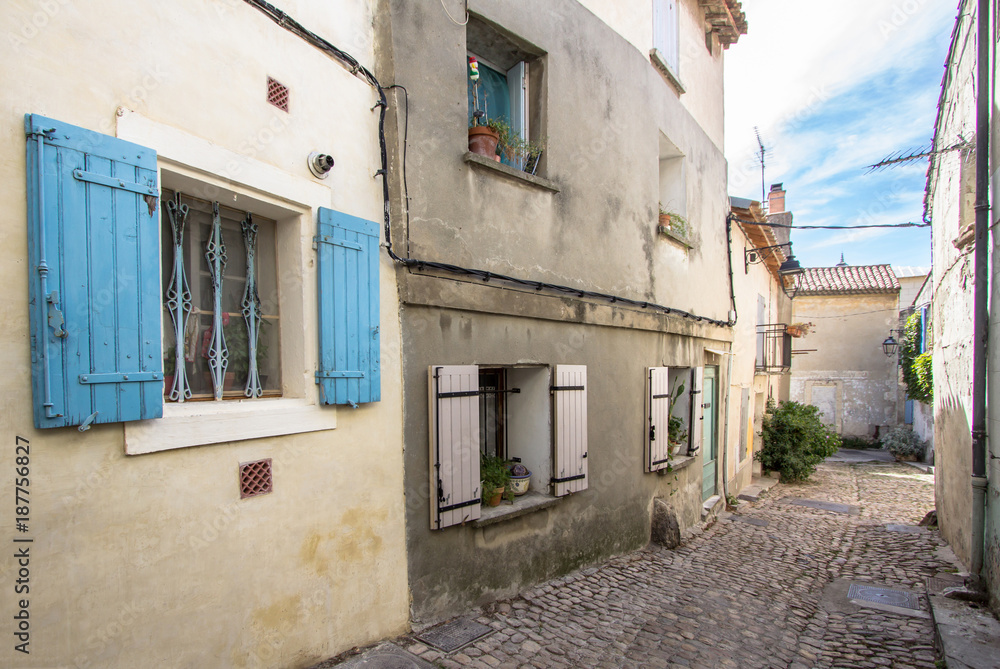 Old street in Arles, France