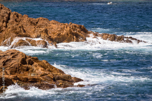 Seascape near Cala Pregonda, Menorca, Spain