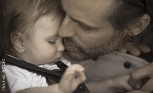 Baby Father Kiss photo