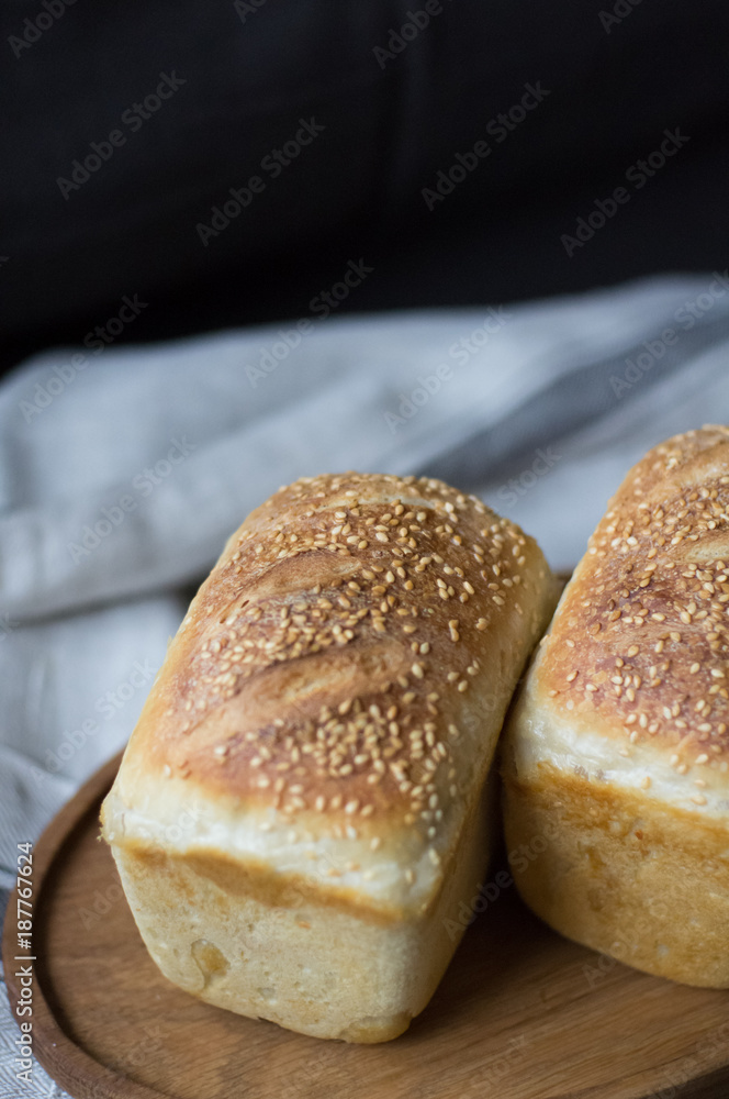 Naklejka premium Home bread