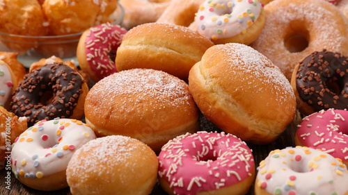 assorted donut and cake