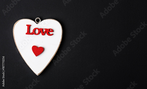 Valentine. Love. Valentine's Day postcard. Love concept for mother's day and valentine's day. Happy Valentine's day hearts on wooden background. Valentine card with space for text