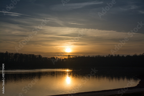 Weicheringer See Sonnenuntergang © MFOTO