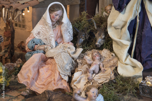 Figurine of the nativity scene © Tuombre