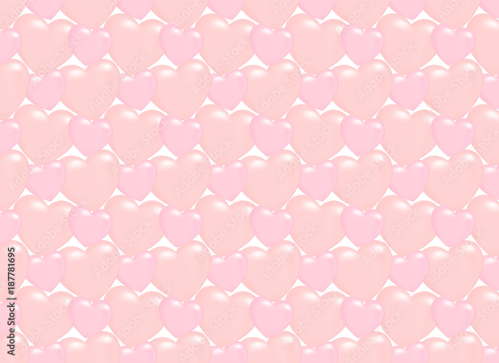 Seamless heart pattern background. Full and outline hearts for Valentine's day greeting card, wallpaper, cover, surface texture, web page, brochure or flyer . Vector illustration. Seamless heart pattern background. Full and outline hearts for Valentine's day greeting card, wallpaper, cover, surface texture, web page, brochure or flyer . Vector illustration.