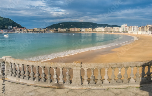 San Sebastian  Donostia  a city on the coast of the Bay of Biscay in the Basque Autonomous Community  Gipuzkoa   Spain.