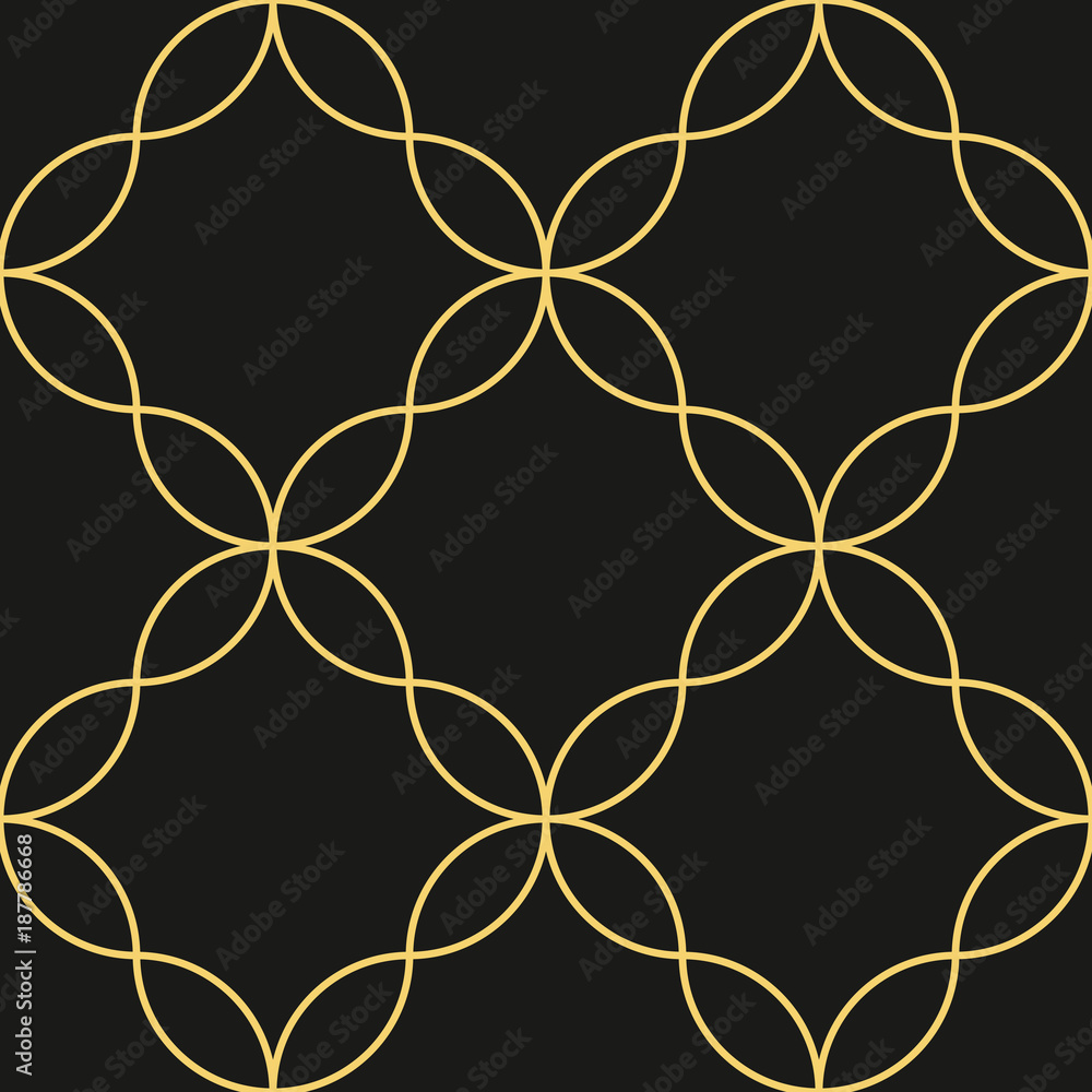Fototapeta premium Art Deco seamless pattern.decoration ornament.