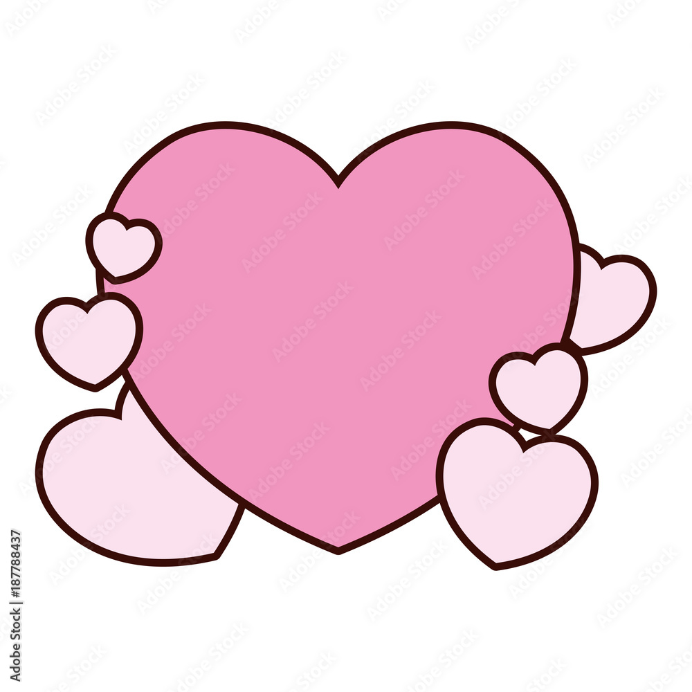 Hearts and love Hearts and love