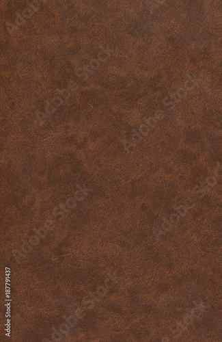 Old brown leather book cover. Abstract background
