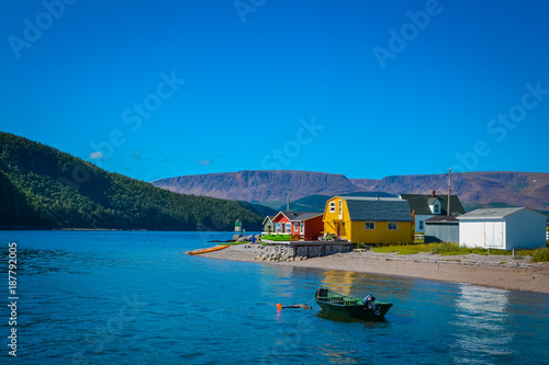 NEWFOUNDLAND / CANADA - AUGUST 2014: SUMMER AT NEWFOUNDLAND
