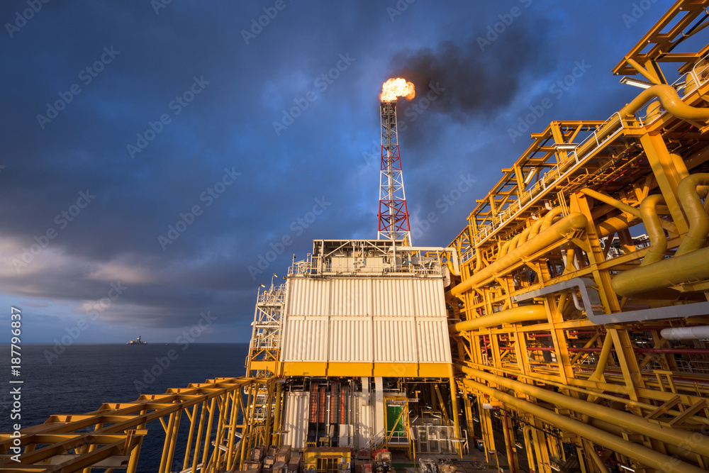 Offshore oil industry, Angola Stock Photo Adobe Stock