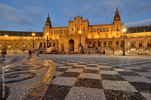 The Square of Spain, Seville, Spain