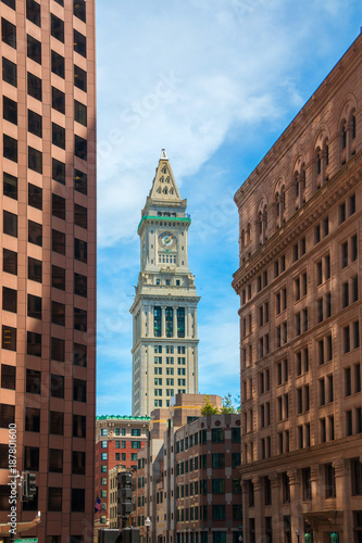 The Custom House Tower. Boston, Massachusetts, USA