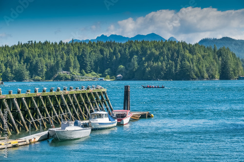 Fotografía Tofino on the west coast of Vancouver Island at the northern edge of the Pacific Rim National Park Reserve, British Columbia