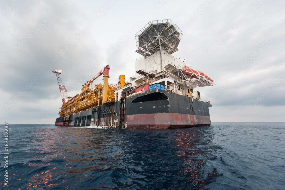 Offshore oil industry, Angola Stock Photo Adobe Stock