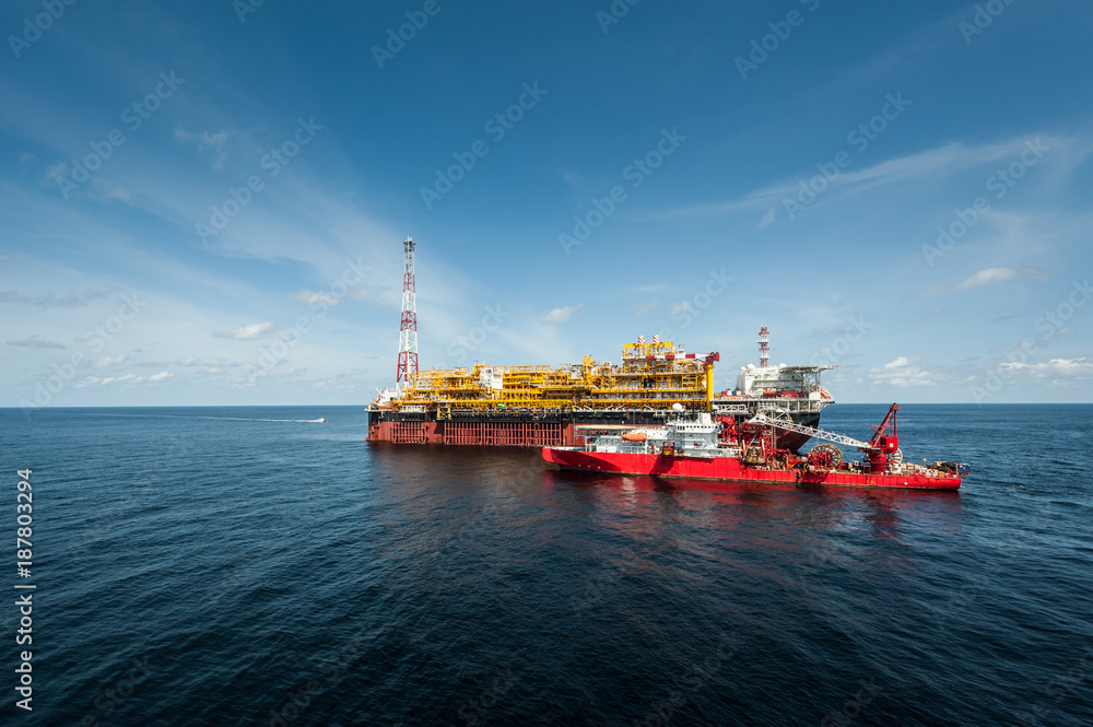 Offshore oil industry, Angola Stock Photo Adobe Stock