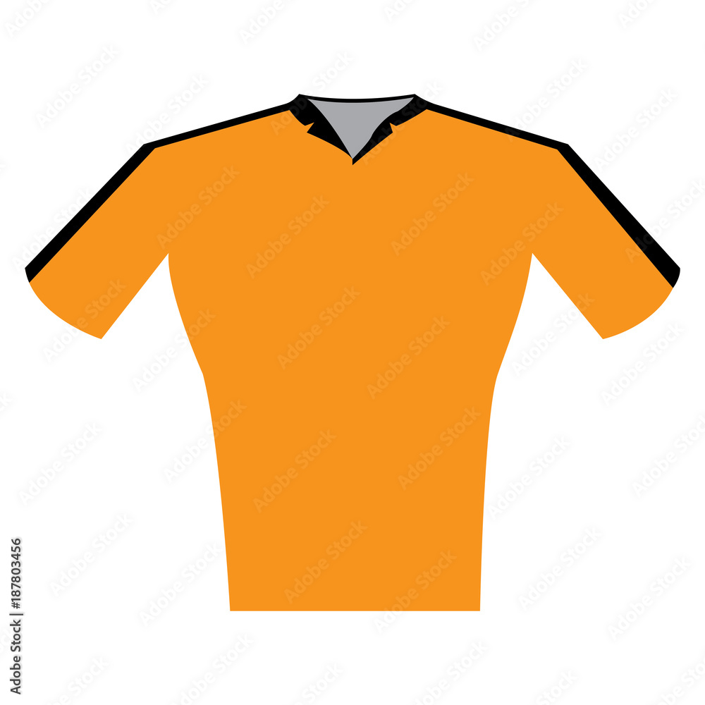Isolated sport uniform Isolated sport uniform