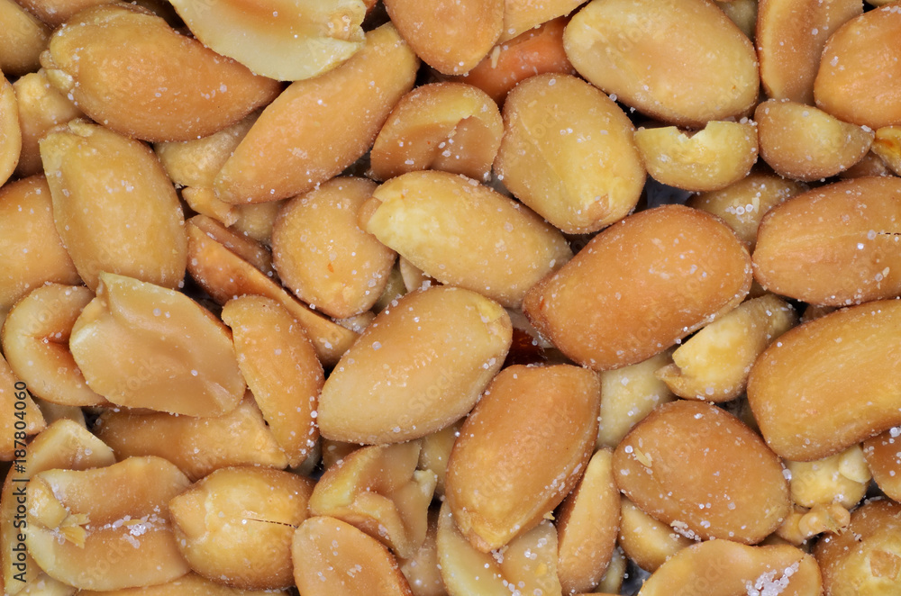 Obraz premium Peanuts background texture.