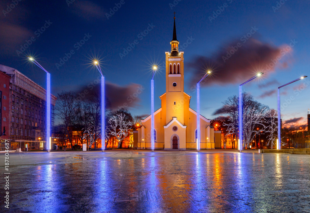 Fototapeta premium Tallinn. Freedom Square.