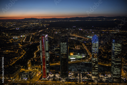 Four Towers Madrid Spain