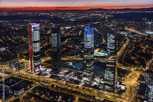 Four Towers Madrid Spain