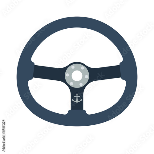 Icon of steering wheel