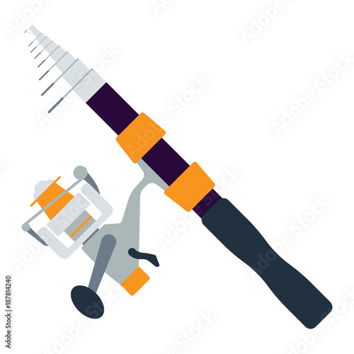 Icon of curved fishing tackle
