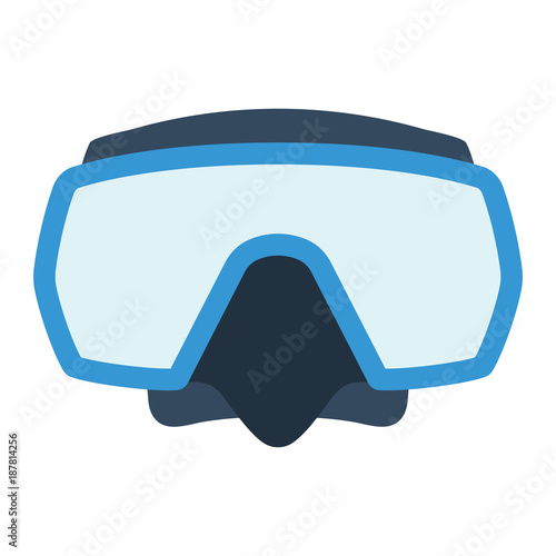 Icon of scuba mask