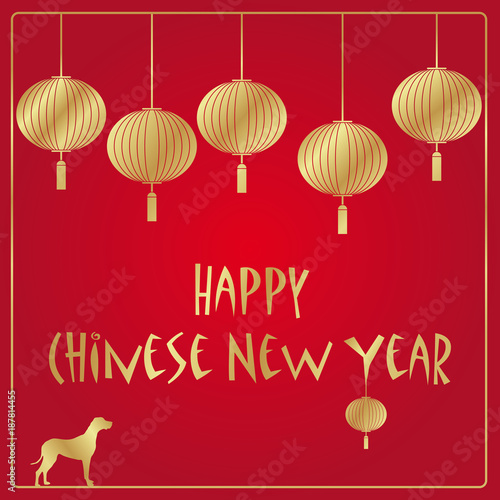 Chinese New Year vector background