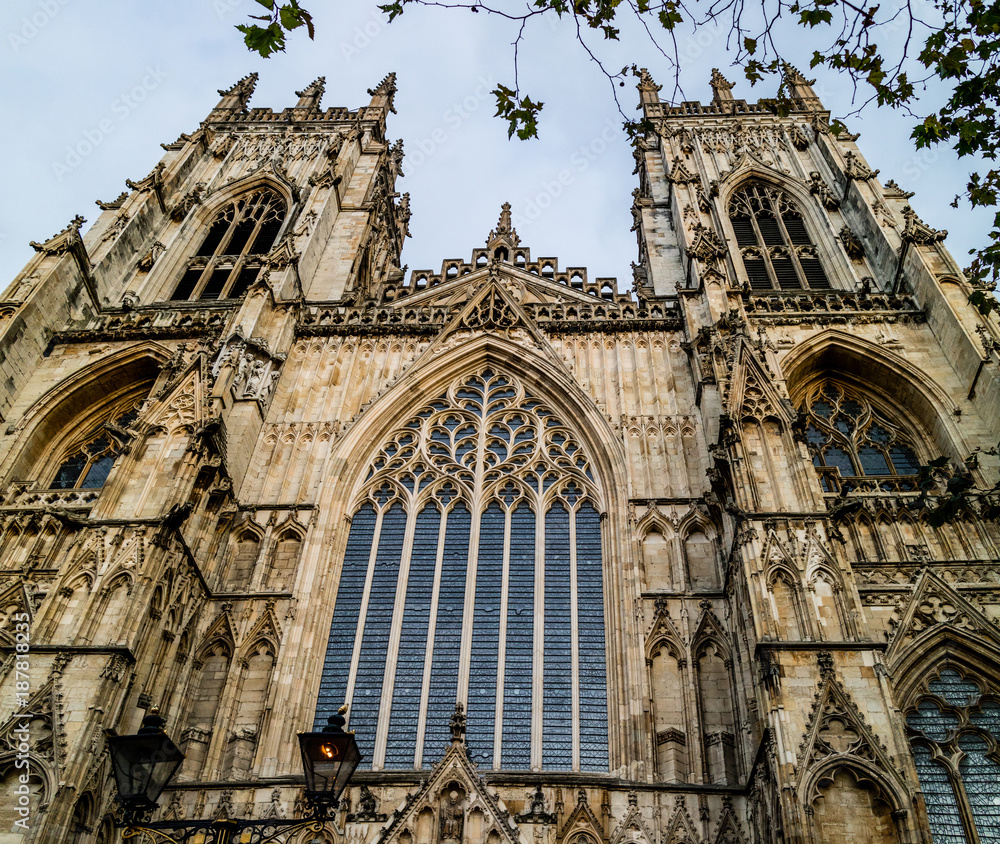 Fototapeta premium The Majestic York Minster From the Front