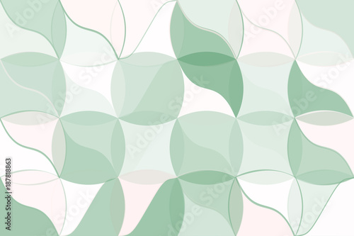 Pale green  beige polygonal abstract background. Low poly crystal pattern. Design with triangle shapes. 