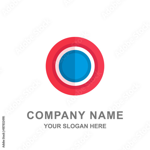 Free Download Blue and Green Hexagon Geometric Logo Vector Illustration - GFXLoad
