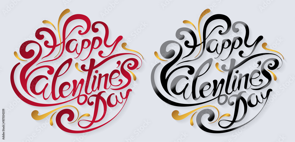 Valentine's day greeting card templates with realistic of beautiful red rose on background color. Vector Eps.10 Valentine's day greeting card templates with realistic of beautiful red rose on background color. Vector Eps.10