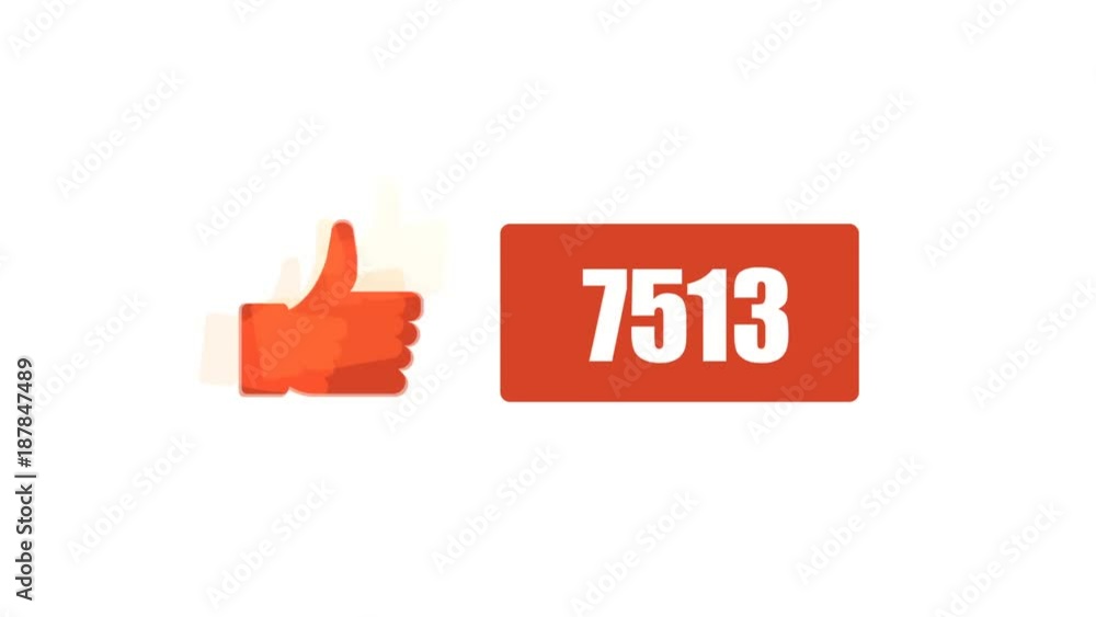 Social Media Grows 4k animation Social Media Grows 4k animation