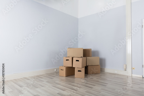 Room With Stack Of Cartons © Andrey Popov