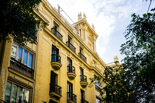 street view of downtown madrid, The city has a population of almost 3.2 million